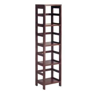    Winsome Trading Leo Shelf with 4 Tier 92514 