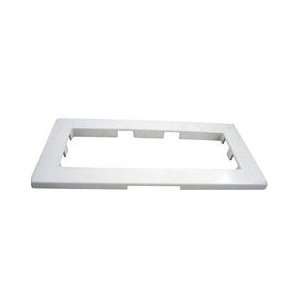   Wide Mouth vinyl Liner trim plate   White 519 9540: Home Improvement