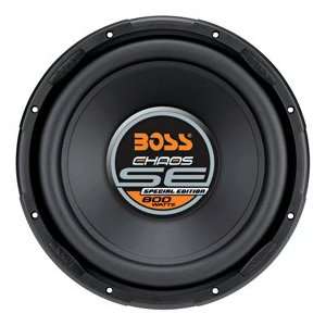  BOSS SE12S 4 Ohm 12 Inch Black Poly Coated Paper Cone 