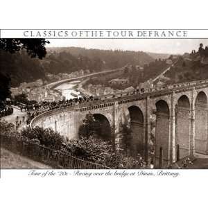  The Bridge Vintage Tour de France Poster Print