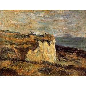 FRAMED oil paintings   Paul Gauguin   24 x 18 inches   Cliff near 