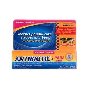  Plus PAIN Relief First Aid Antibiotic + Pain Relieving Ointment 
