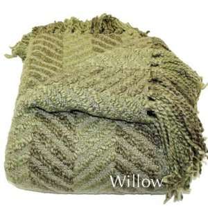 Woven Workz 049 018 Brittany Throw   Willow