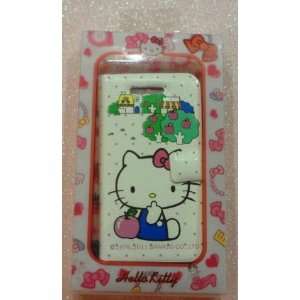 com Hello Kitty & Houses Wallet Style Leather Case with Magnetic Flip 
