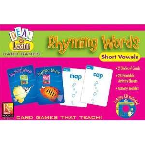  Deal & Learn Rhyming Words   Short Vowels Toys & Games