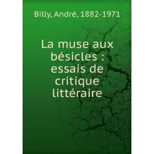    essais de critique littÃ©raire AndrÃ©, 1882 1971 Billy Books