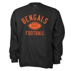   Bengals End Zone Work Out Crewneck Sweatshirt: Sports & Outdoors