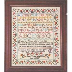   Reproduction Sampler   Cross Stitch Pattern: Arts, Crafts & Sewing