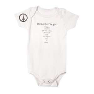  Inside Me Organic Cotton Baby Snapsuit Baby
