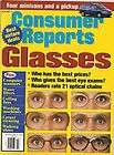 CONSUMER REPORTS MAGAZINE JULY 1997 GLASSES