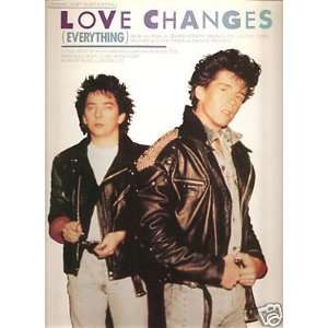    Sheet Music Climie Fisher Love Changes 118 