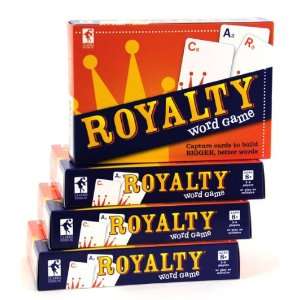   : Royalty Word Game _ Bundle of 4 Identical Card Games: Toys & Games