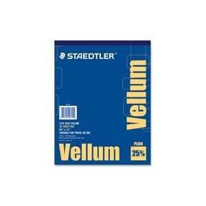  STD946T811 Staedtler, Inc. Vellum Pad, 16 lb., 50 Sheets 