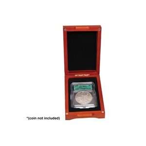  Wooden Display Box   ICG Coins   Single: Sports & Outdoors