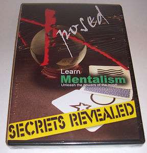 Xposed Learn Mentalism Secrets Revealed DVD Tricks Instructional 