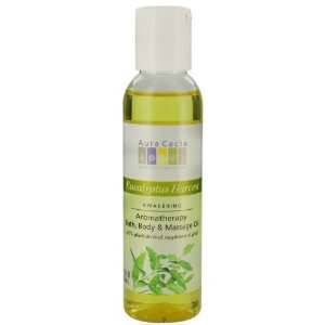  Aura Cacia Eucalyptus Harvest Aromatherapy Body Oil, 4oz 