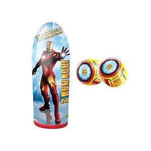  Iron Man 2 Socker Boppers Power Bop Combo: Toys & Games