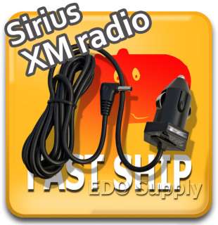 Sirius XMP3i XPMP3H1 Audiovox car charger dock adapter  
