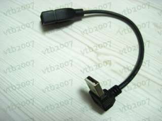   UP Right angle A male to A Female converter extension Cable 20cm