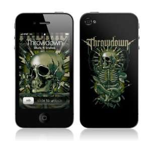   MS THRW10133 iPhone 4  Throwdown  Skulls N Snakes Skin: Electronics