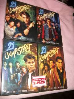 21 Jump Street ** Complete Seasons 1, 2, 3 & 4 ** Johnny Depp 