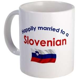  Happily Married Slovenian 2 International Mug by CafePress 