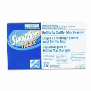  Procter & Gamble Swiffer Max Refill Cloths, 17 3/4 x 10 