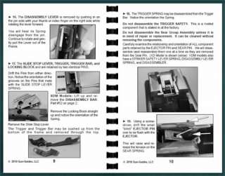 Gun Guides (18) Disassembly & Reassembly Guides Easy Order Menu 