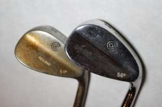  588 54* & 56* Sand Wedges w/Cleveland Steel Golf Club #2267  