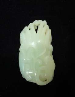 Chinese Jade Carved Buddha Hand Fruit Collectible s2277  