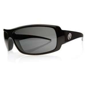 Electric Charge Sunglasses   Polarized Gloss Black/Grey Poly Polarized 