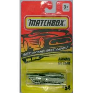  Matchbox 1994/95 Abrams M1 Tank #54 1:64 Scale: Toys 