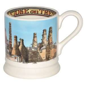  Emma Bridgewater Buildings Lost City of Stoke 1/2 Pint Mug 
