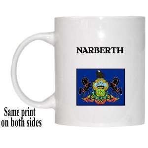  US State Flag   NARBERTH, Pennsylvania (PA) Mug 