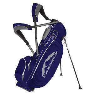   New Sun Mountain 2012 Swift X Golf Stand Bag (Navy): Sports & Outdoors