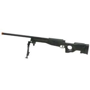   Sniper Rifle Spring Operated Airsoft Gun   Black: Sports & Outdoors