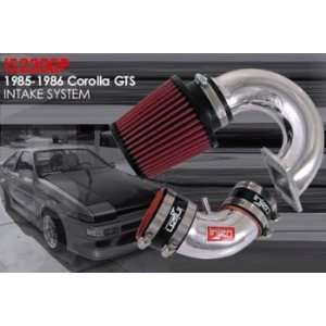 Toyota Corolla short ram air intake system for 85 86 Color:Silver