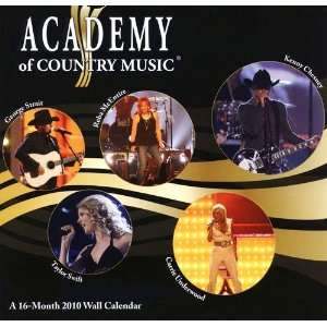  Academy Of Country Music 2010 Wall Calendar Office 