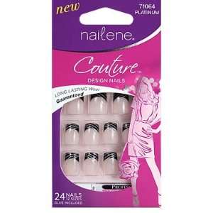  Nailene Couture Design Nails   Platinum 71064: Beauty