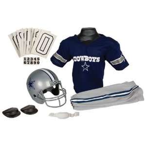  Dallas Cowboys Youth NFL Deluxe Helmet and Uniform Set 