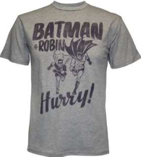  Batman & Robin Hurry Mens T Shirt by Junk Food Clothing