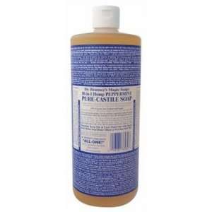  Dr Bronner Peppermint Soap Liquid 32 oz Health & Personal 