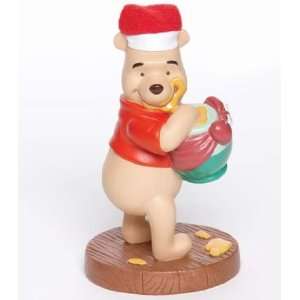  Winnie the Pooh as Santa Figurine