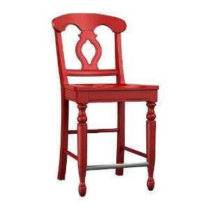  Broyhill   Color Cuisine Napolean Counter Stool in Rouge 