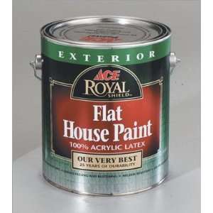  ACE ROYAL SHIELD EXTERIOR FLAT LATEX HOUSE PAINT