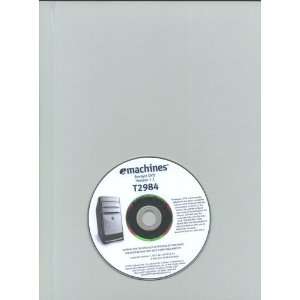  emachines T2984 Windows XP Restore DVD 