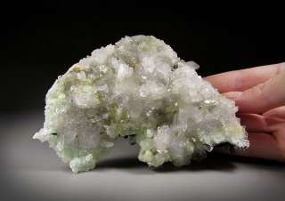 Babingtonite with Quartz and Prehnite, Sichuan Province, China  