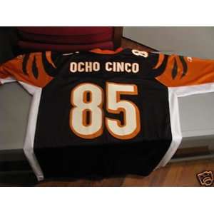  CHAD JOHNSON OCHO CINCO AUTHENTIC JERSEY 48 Large 