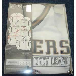 Edmonton Oilers Jersey T Shirt Full Sleeves NHL S NIB   Mens NHL T 