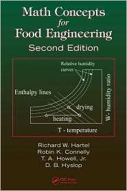 Math Concepts for Food Engineering, (1420055054), Richard W. Hartel 